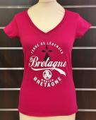 T-Shirt femme Bretagne Terre de Légendes