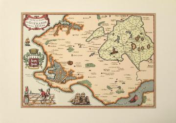 Carte illustrée du Pays de Guérande et de la Brière