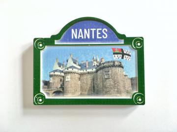 magnet Nantes plaque de rue