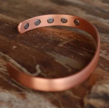 Bracelet cuivre magnétique - KYRIELLE 10 aimants