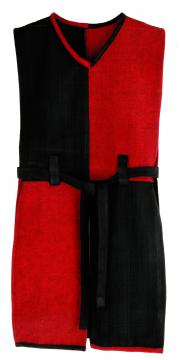 Tunique normande rouge/ noire
